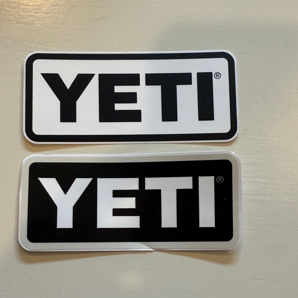 YETI stickers (2)